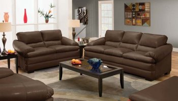 51265 Rosalie Sofa in Bonded Leather Match by Acme w/Options [AMS-51265 Rosalie]