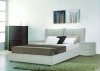 Excite Bed by Beverly Hills in Light Grey Full Leather