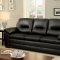 Parma Sofa CM6324BK in Black Leatherette w/Options