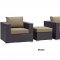 Convene Outdoor Patio Sofa Set 3Pc 2174 Choice of Color - Modway