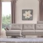 Payne Sectional Sofa 1720 in Grey Fabric by VIG