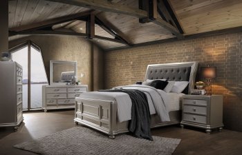 Venetia Bedroom B077 in Champagne w/Optional Casegoods [SFNCBS-B077-Venetia]