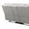 U6028 Motion Sofa & Loveseat Set in Gray Corduroy by Global