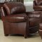 Leather Italia Brown Seville Sofa & Loveseat Set w/Options