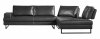 Bowery Sectional Sofa 1760 in Grey Leatherette by VIG