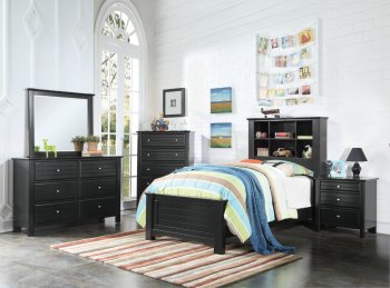 Mallowsea Youth Bedroom 30380 in Black by Acme w/Options [AMKB-30380 Mallowsea]