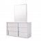 Monet Bedroom Silver by J&M w/Optional Palermo White Casegoods