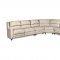 Audi Power Motion Sectional Sofa MNY2563 in Cream