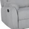 U7303 Reclining Sofa in Goat Smoke by Global w/Options