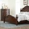 1802 Hadley Row Bedroom by Homelegance in Dark Cherry w/Options