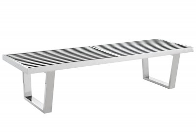 Sauna Bench in Stainless Steel by Modway w/Options