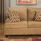 Woven Chenille Fabric Modern Living Room w/T-Cushion Seats