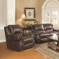 650161P Sir Rawlinson Power Motion Sofa in Brown Leather Match