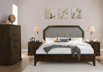 Selma Bedroom 24090 in Light Gray & Tabacco by Acme w/Options [AMBS-24090-Selma]