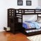 Dublin Bunk Bed 460362 in Cappuccino by Coaster w/Options