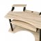 Eleazar Music Desk 92892 in Natural Oak by Acme w/Optional Chair