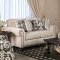 Calloway Sofa SM8111 in Ivory Chenille Fabric w/Options