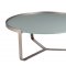 Clara Coffee Table w/Frosted Glass Top by Whiteline