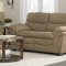 1036 Sofa in Mocha Microfiber w/Options