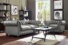 Durango Sofa TOV-S98 in Rustic Grey Leather by TOV Furniture