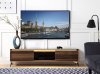 Raceloma TV Stand 91997 in Walnut by Acme w/LED