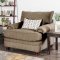 Augustina Sofa SM5164 in Light Brown Woven Fabric w/Options