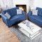 Ravel I SM8802 Sofa in Blue Fabric w/Options