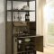 Barolo Wine Cabinet 4517 in Natural Finish by Homelegance