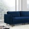 Emilly Sofa 625 in Navy Velvet Fabric by Meridian w/Options