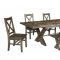 Tuscany Park Dining Table in Vintage Gray by NCFurniture