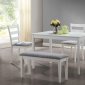 150304 Knox 5Pc Dining Set by Coaster in White