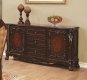 Benbrook 105514 Buffet in Dark Cherry - Coaster w/Optional Hutch