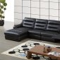 Ludlow Motion Sectional Sofa in Black by Beverly Hills