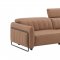 President Power Motion Sofa in Cognac Leather by J&M w/Options