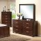 20416 Malibu Bedroom in Satin Chocolate by World Imports