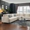 Southgate Sectional Sofa 9823VR in Ivory - Homelegance w/Options