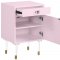 Lia Side Table 831 in Matte Pink by Meridian