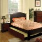 CM7916PW Aila Kids Bedroom in Cherry & Black w/Options