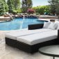 Palisades Outdoor Patio Daybed Set Choice of Color by Modway