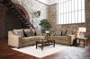 Sullivan Sofa SM6132 in Mocha Microfiber Fabric w/Options