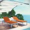 Shore Outdoor Patio Chaise 3Pc Set 2736 Choice of Color - Modway