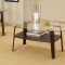 701560 3Pc Coffee Table Set in Cappuccino by Coaster