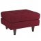 Empress Sofa in Red Fabric by Modway w/Options