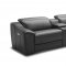 Nova Power Motion Sectional Sofa 6Pc in Dark Grey by J&M