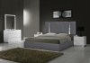 Matissee Bedroom Charcoal J&M w/Optional Naples White Casegoods