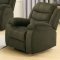 Cuinn Recliner Sofa 53960 in Chocolate Velvet by Acme w/Options