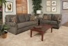 Green Fabric Modern Sofa & Loveseat Set w/Options