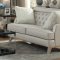 Nevaun Sofa 8246GY in Light Gray AirHyde - Homelegance w/Options