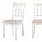 Nadalia 7Pc Dining Set 5648-60 in White by Homelegance