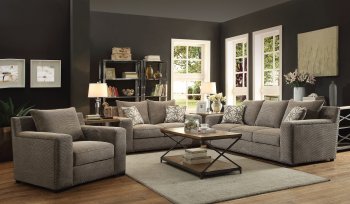 Ushury 52190 Sofa in Gray Fabric by Acme w/Options [AMS-52190-Ushury]